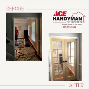 French Door Install