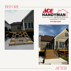Deck Stairs and Railings