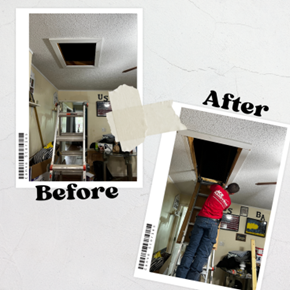 Attic Ladder Install
