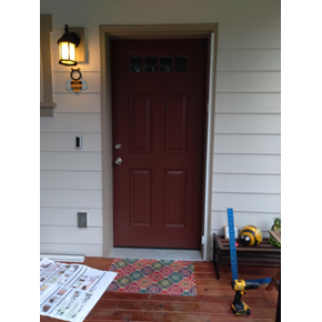 Screen Door Installation