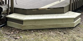 Deck Stairs Replacement in East Lyme After
