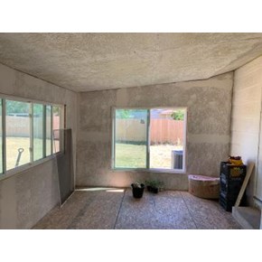 Window Seat and Trim Before