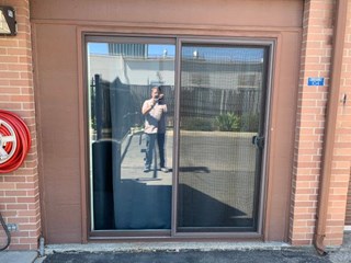 Sliding Door Replacement Before