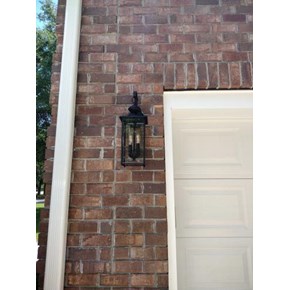 Garage lighting update in Pawleys Island