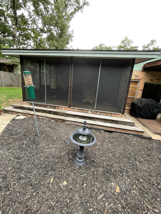 After: Screened In Porch