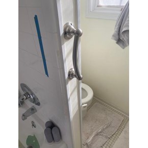 Bathroom handle