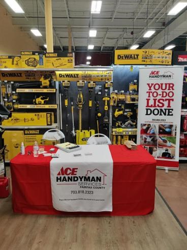 Our Table at the Fall Fair