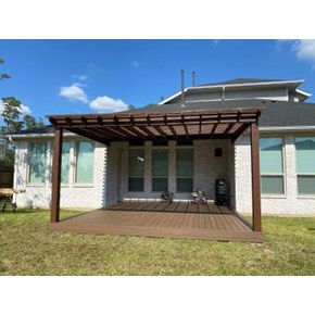 Pergola with Trex Deck
