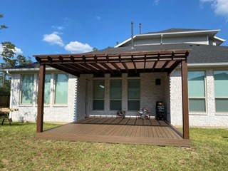 Pergola with Trex Deck