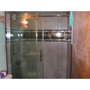 After photo of Ceramic Tile Shower Completed in Washington, PA