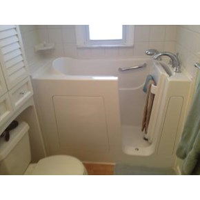 After photo of a Walk in Tub installation in Belle Vernon, PA