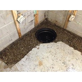Basement Drainage System Installation in Dallas
