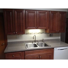 Kitchen Cabinet, Tile Backsplash and Countertop Installation in West Pittston