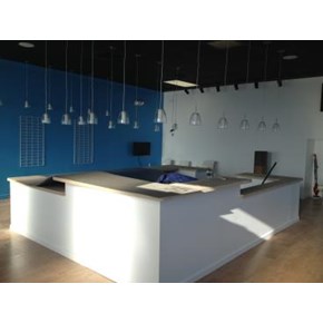 Countertop Installation at Commercial Project in Edwardsville