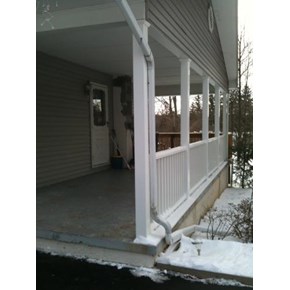 Ace Handyman Services Wilkes-Barre and Scranton Vinyl Railing Installation in Mountain Top, PA