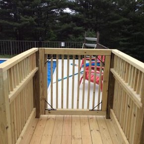 Ace Handyman Services Wilkes-Barre and Scranton Deck Project in Harding, PA