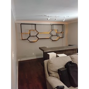 Bottle Shelf Install