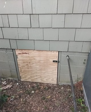 Crawl Space Door Replacement After