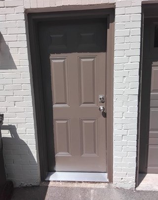 Exterior Garage Entry Door Replacement After