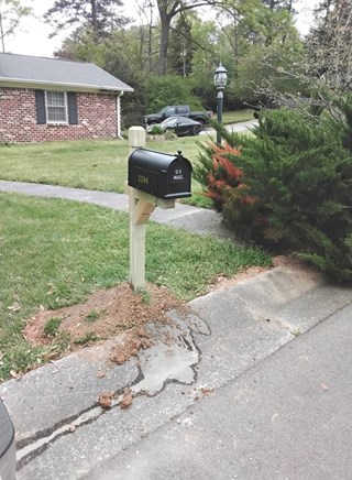 Mailbox Install After