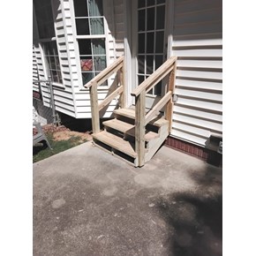 Back Stairs Replacement