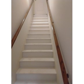 Stair Treads Replaced & Painted
