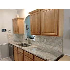 Backsplash Install