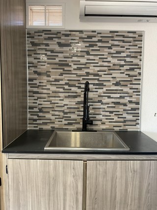 Ace Handman Services Laminate Tile Backsplash Installation in Gilbert After