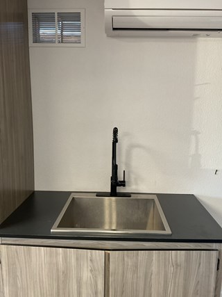 Ace Handyman Services Laminate Backsplash Install in Gilbert Before