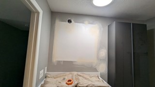 Ace Handyman Services Mirror Installation Before in Chandler