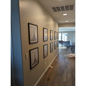 Ace Handyman Services Picture Frame Installation in Queen Creek
