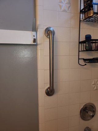 Ace Handyman Services Grab Bar Installation in Tempe After