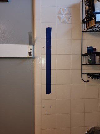 Ace Handyman Services Grab Bar Installation in Tempe Before