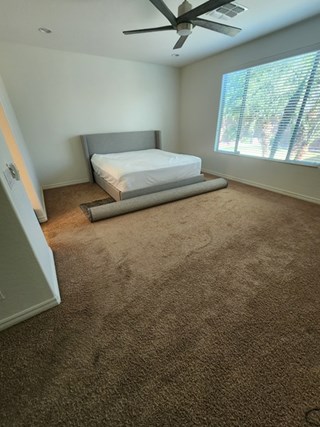 Ace Handyman Services Bedroom Flooring Installation in Mesa Before