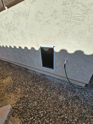 Ace Handyman Services Doggy Door Installation After in Chandler
