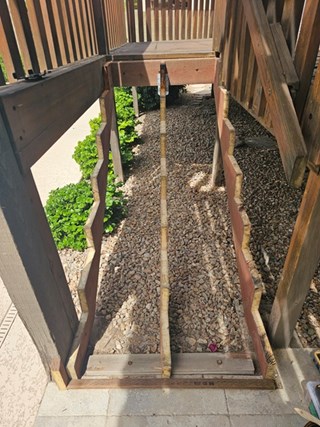 Ace Handyman Services Stair Installation in Sun Lakes Before