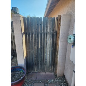 Before Replace Gate Ace Handyman Services Carefree AZ