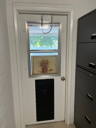 Before New Door Replacement Ace Handyman Services Fountain Hills AZ