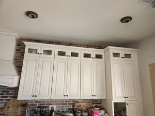 Before Cabinet Lighting Installed Ace Handyman Services Scottsdale AZ