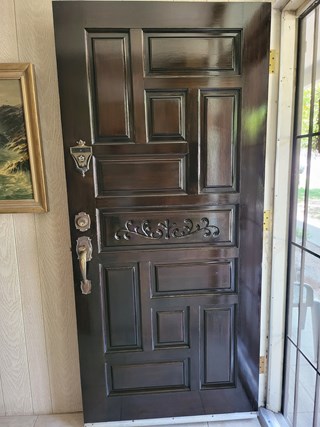 After Paint Door Ace Handyman Services Scottsdale AZ