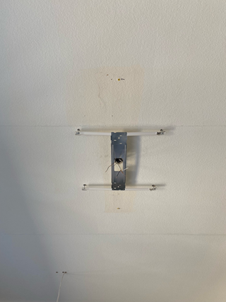 Before Paint Ceiling and Install Lights Ace Handyman Services Phoenix AZ