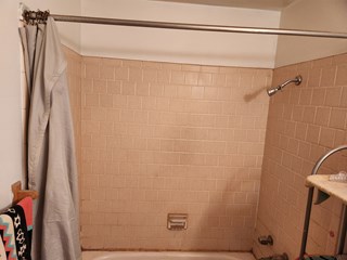 Before Replace Shower and Tub Ace Handyman Services Scottsdale AZ