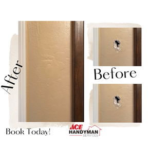 Dryrwall Repair and Paint Ace Handyman Services Fountain Hills AZ