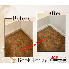 Replace Baseboards Ace Handyman Services Scottsdale AZ