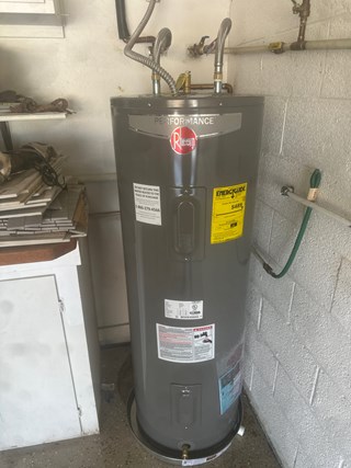 After Install New Hot Water Heater Ace Handyman Services Scottsdale PV Phoenix AZ