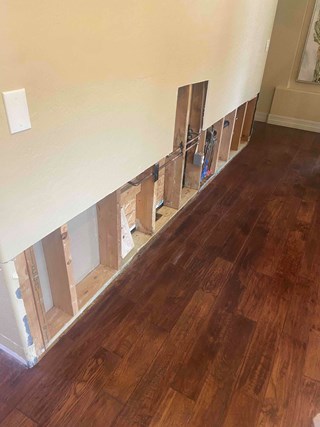 Before - Drywall Repair - Scottsdale AZ - Ace Handyman Services