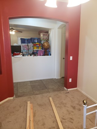 Door install by Mario Ace Handyman Services West Glendale Before