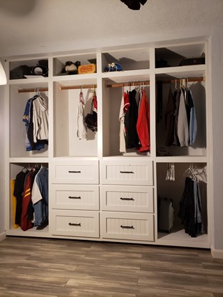 Closet remodel Ace Handyman Services West Glendale After