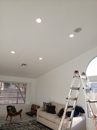 Recess lights install Ace Handyman Services West Glendale After