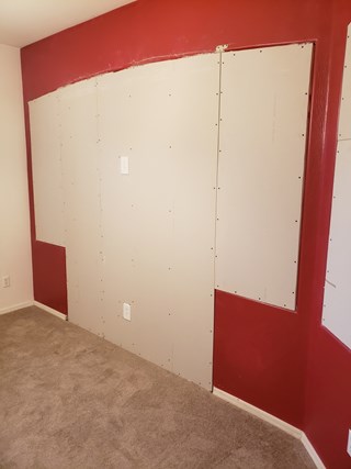 Framing and Drywall install Ace Handyman Services West Glendale After